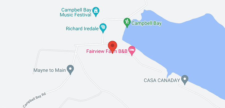 map of 370 CAMPBELL BAY ROAD